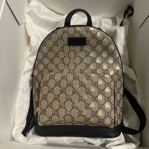 Gucci | Bags | Gucci Backpack With Gold 